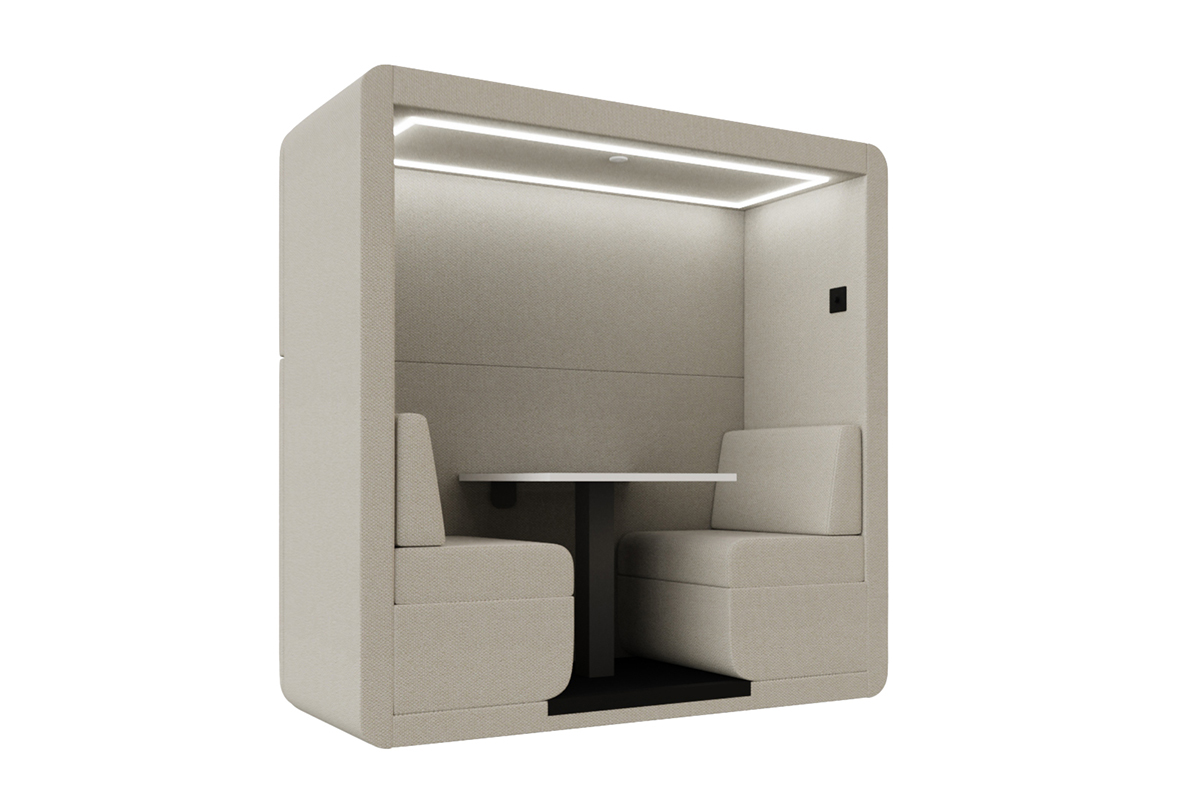 Bob open dining booths