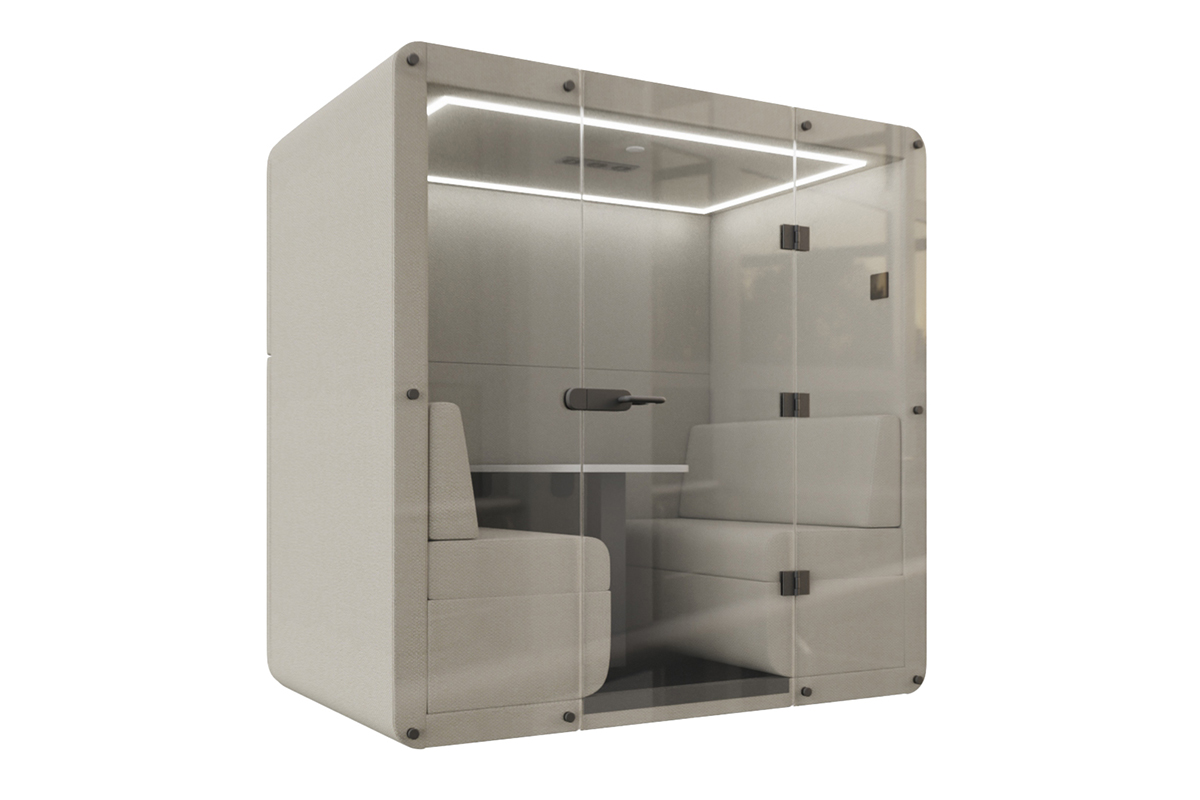 Bob enclosed office pods