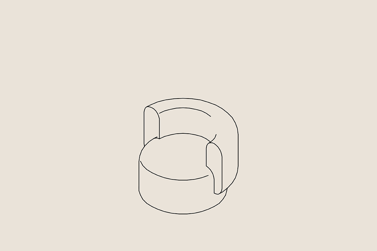 Emme office armchair