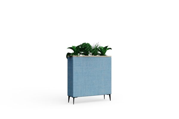 Fearne office planter with metal legs