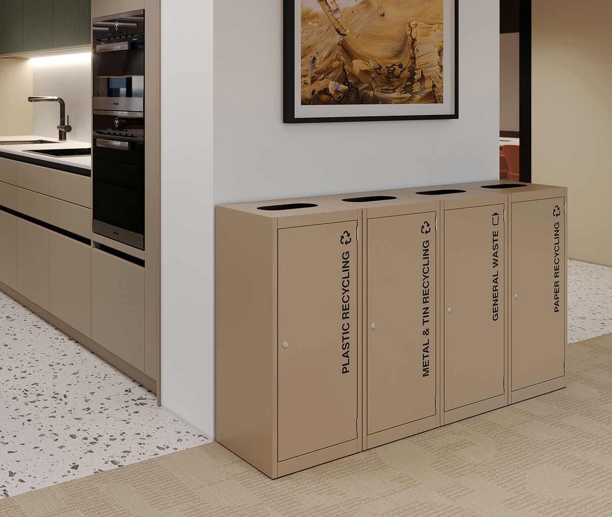 Office Recycling Bins and Waste Bins