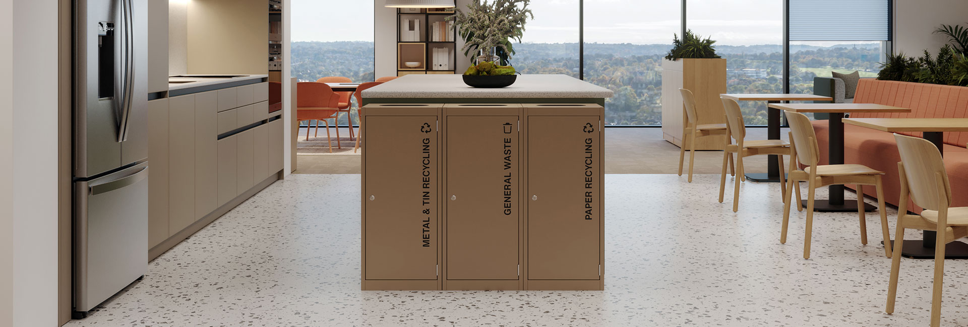 Office Recycling Bins