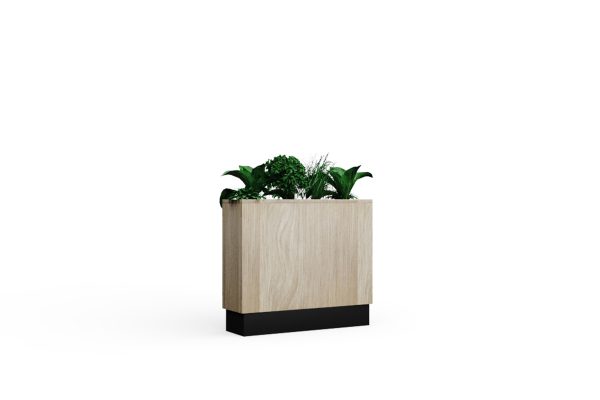 Fearne Wooden planters with plinths