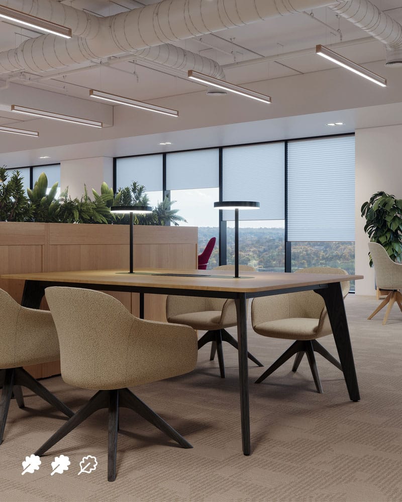 Grain collaborative work table