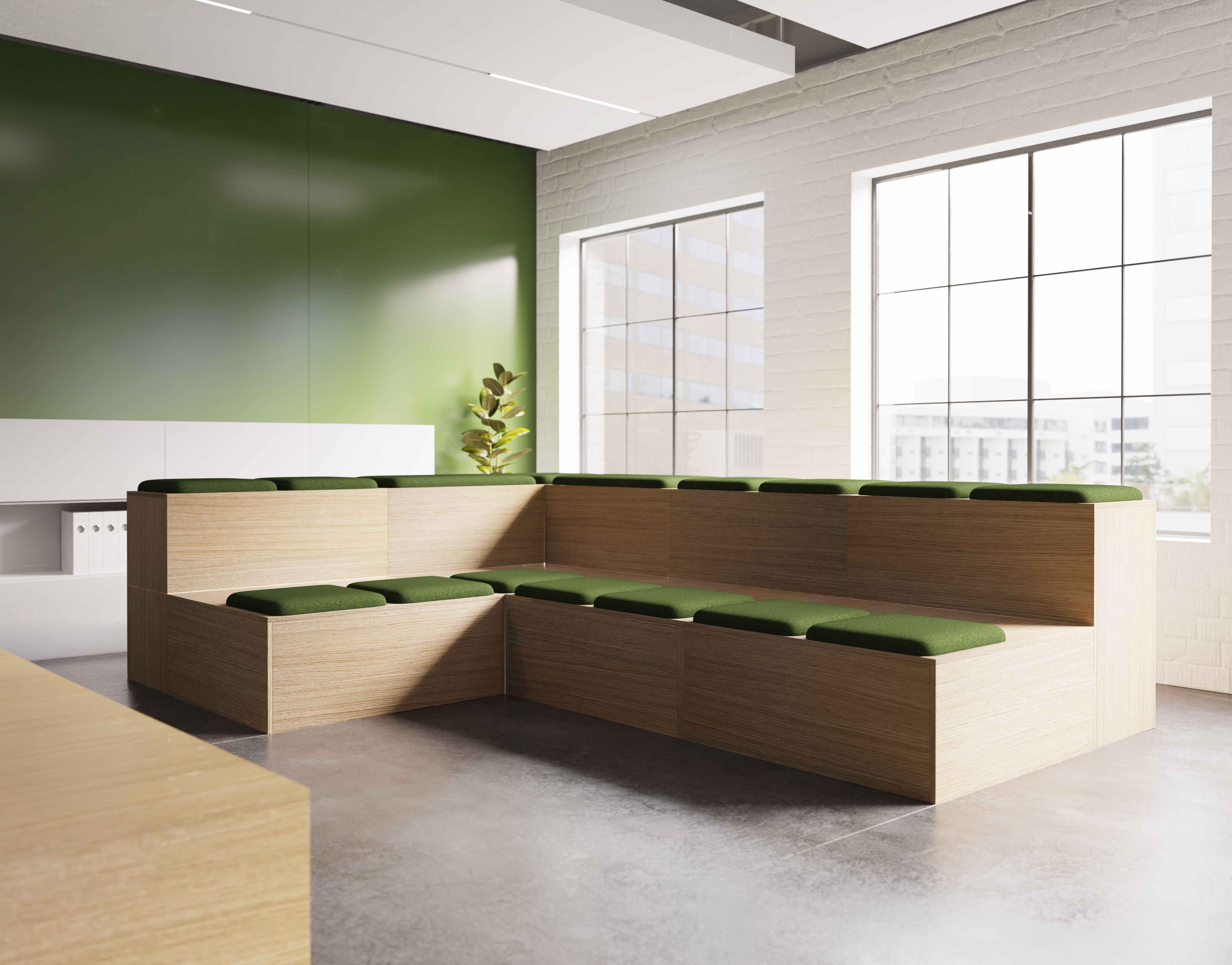 Theo collaborative platform seating