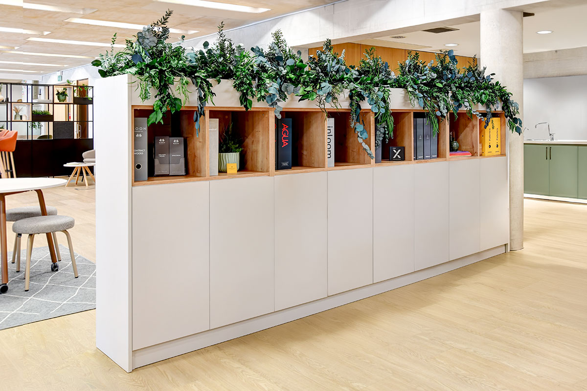 Match low office partitioning