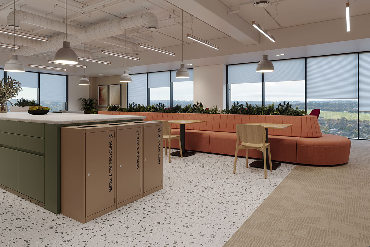 Office Kitchen Bins