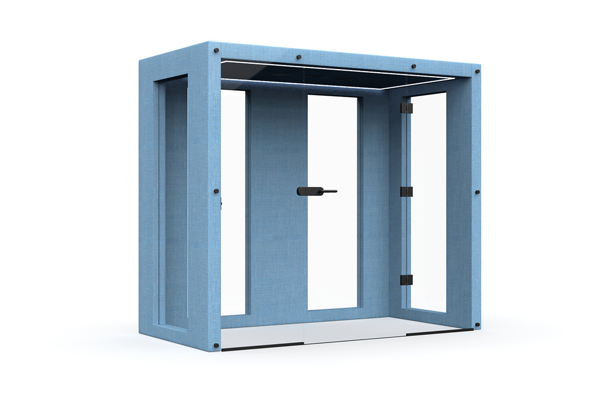 Bob Rooms Single office pod with Windows