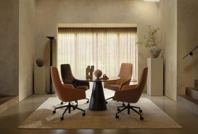 Brooke Meeting Table and Uma Chairs