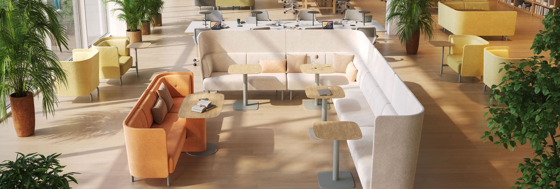 Beyond the Desk modular office sofa