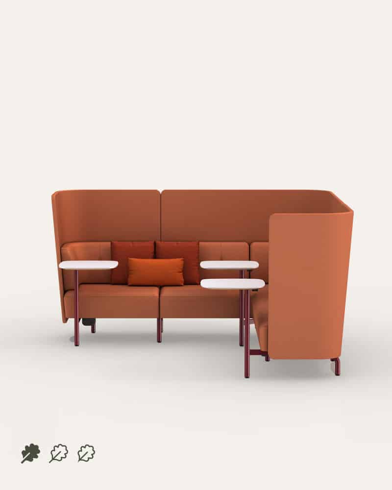 Beyond the Desk office modular sofa