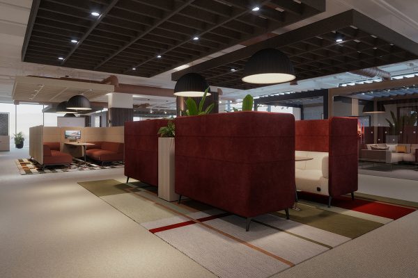 Tryst Curved Meeting Booth Range