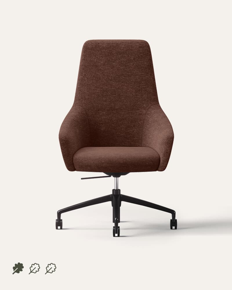 Uma high back luxury meeting chair
