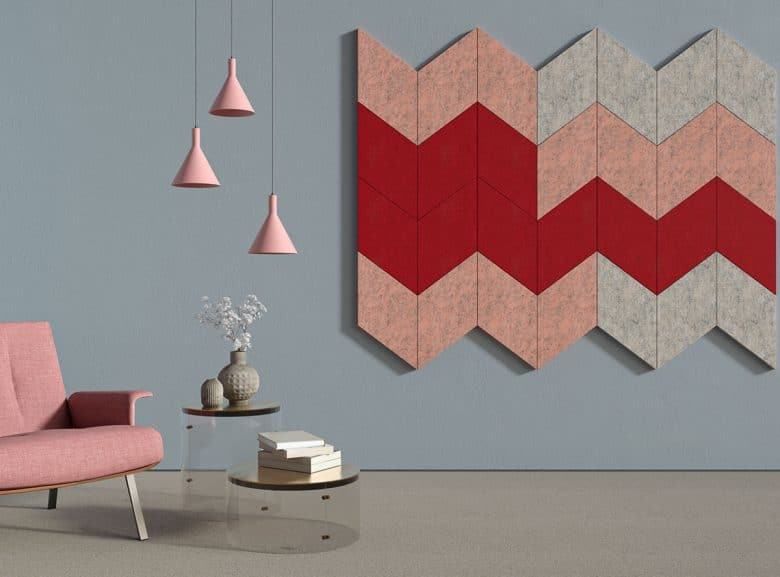 Tex office acoustic wall tiles