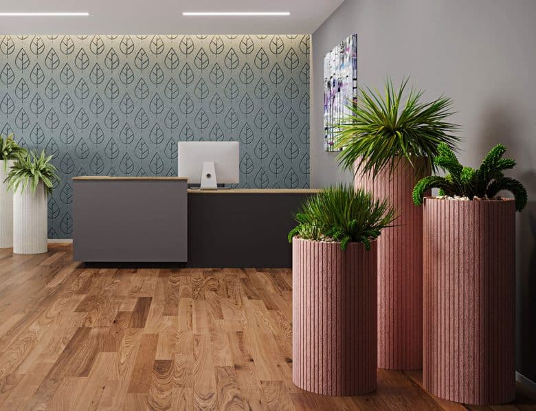 Blom acoustic office planters