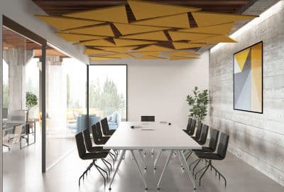 Aurora Triangular Ceiling Baffles