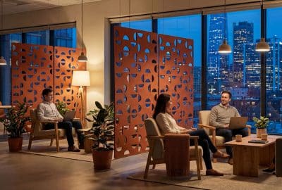 Semi Circular Acoustic Screen