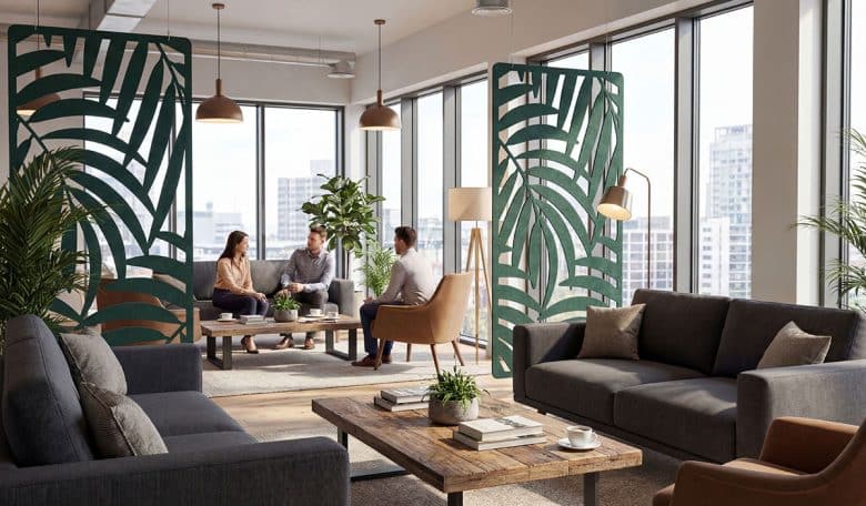 Koala hanging acoustic screens