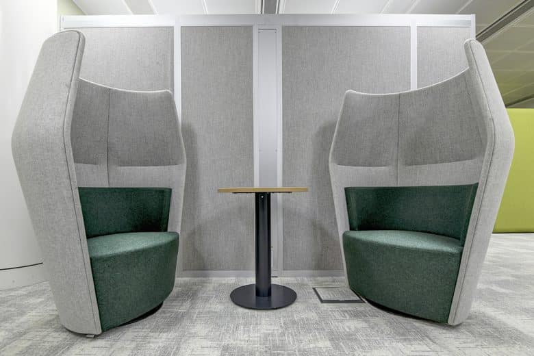 Reupholstered soft seating